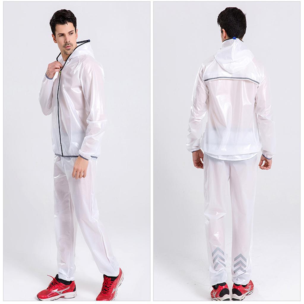 Adult Waterproof Jacket Trousers Rain Suit Jacket and Trousers