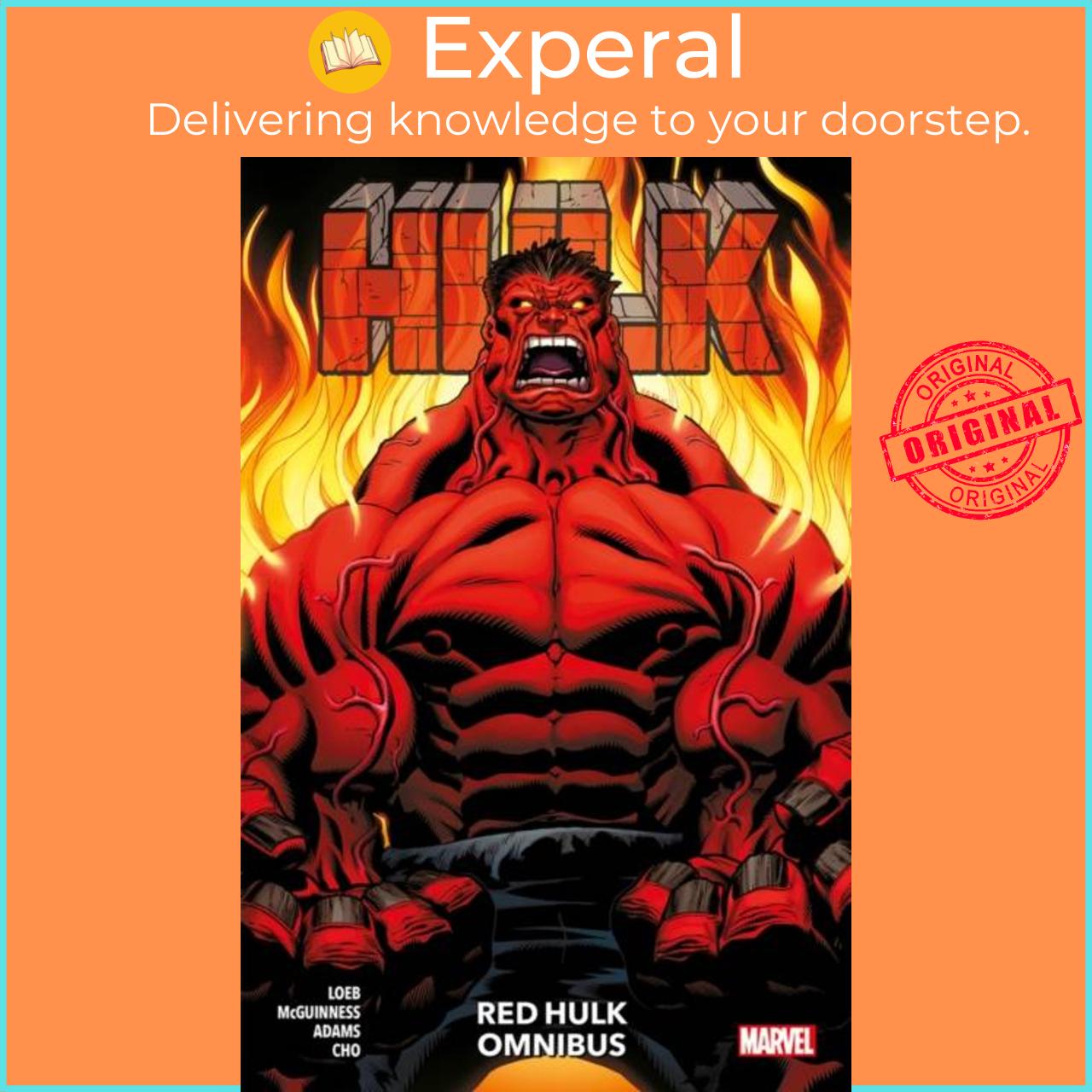 Sách - Hulk: Red Hulk Omnibus by Arthur Adams (UK edition, paperback)