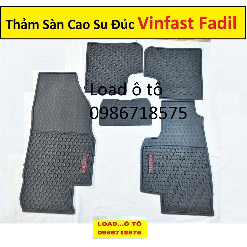 Thảm Sàn Cao Su Vinfast Fadil Cao Cấp, Mẫu Cao Su Không Mùi Tổ Ong hiện đại Nặng 5kg