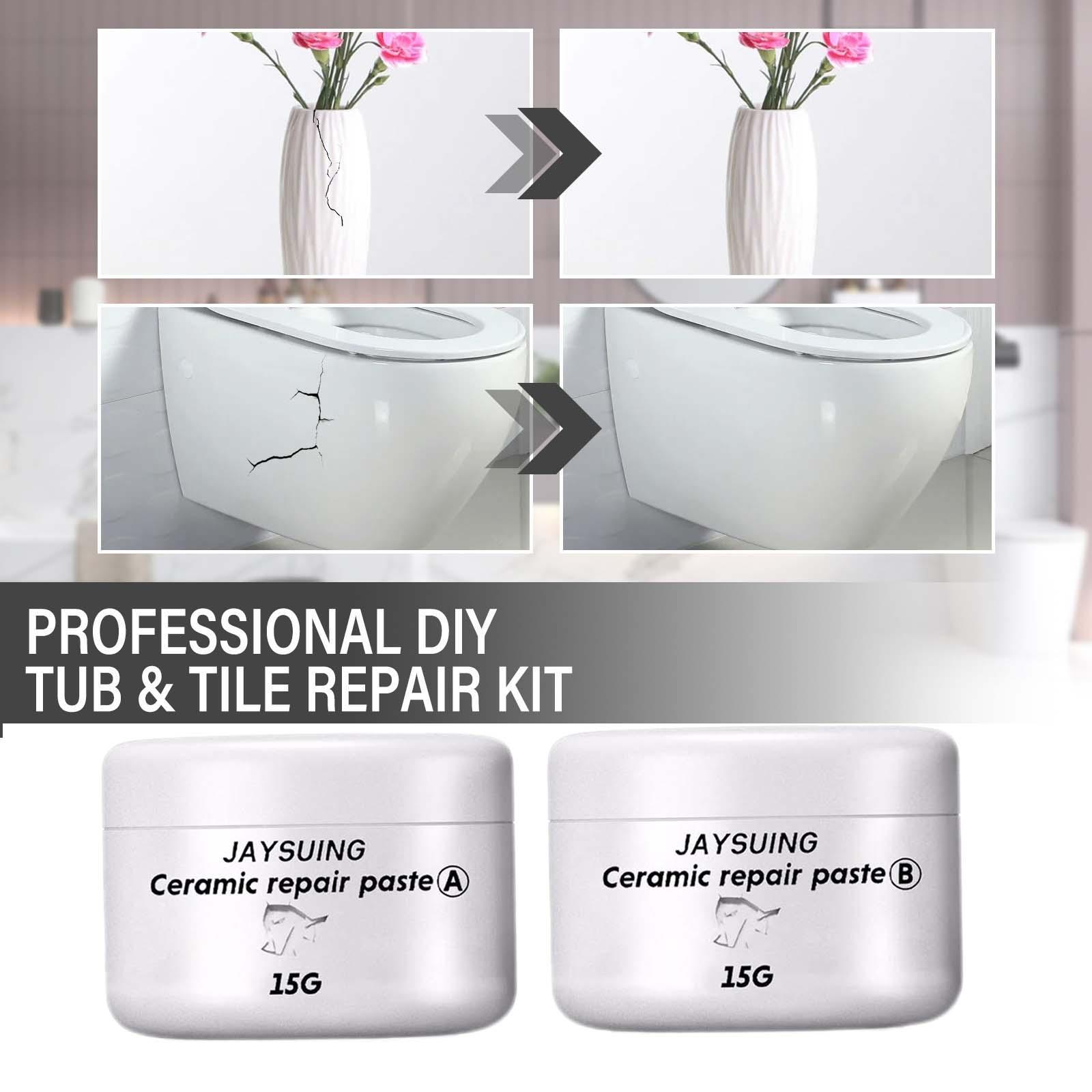 2Pcs Ceramic Repair Paste Tiles Repair Repairing Tool Tile Repair Agent