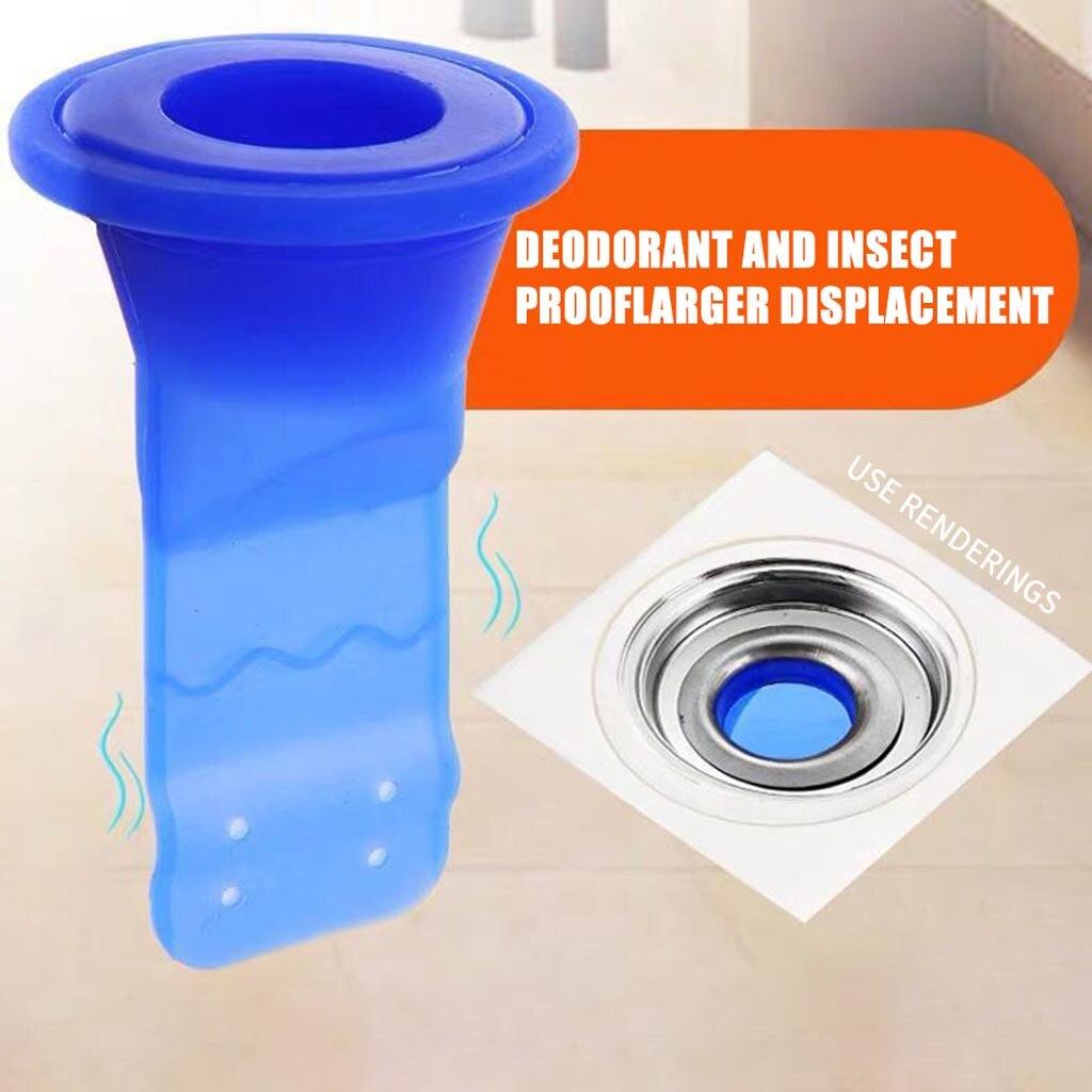 Kitchen Bathroom Deodorant Filter Silicone Shower Plug Sink Bathroom Sink Automatically open-close design
