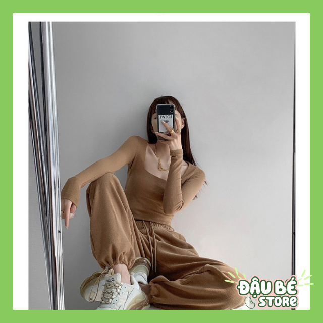 Quần Jogger Thể Thao Nam Nữ dáng dài suông cao cấp-Quần ống rộng bo gấu Unisex basic Pants nhiều màu Ulzzang-DAUBE-Q037