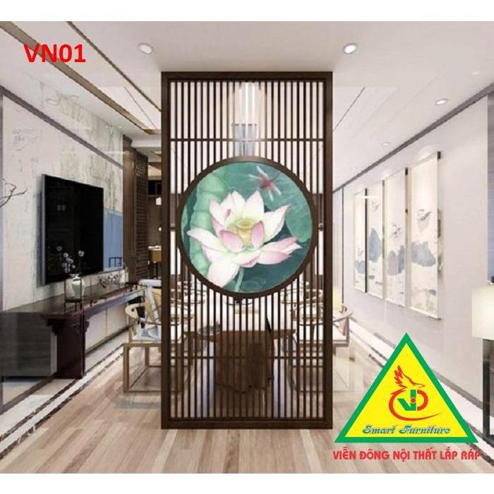 Vách ngăn phòng khách nhà bếp VN01- Nội thất lắp ráp Viendong Adv
