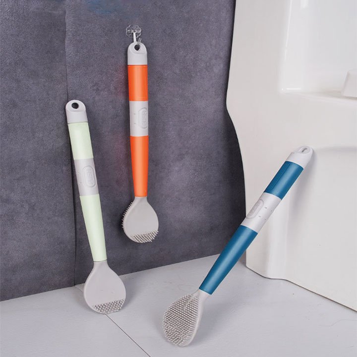 Chổi cọ rửa nhà vệ sinh, chổi nhà tắm cọ toilet BRUSH cao cấp, siêu sạch kiểu treo tường đa năng