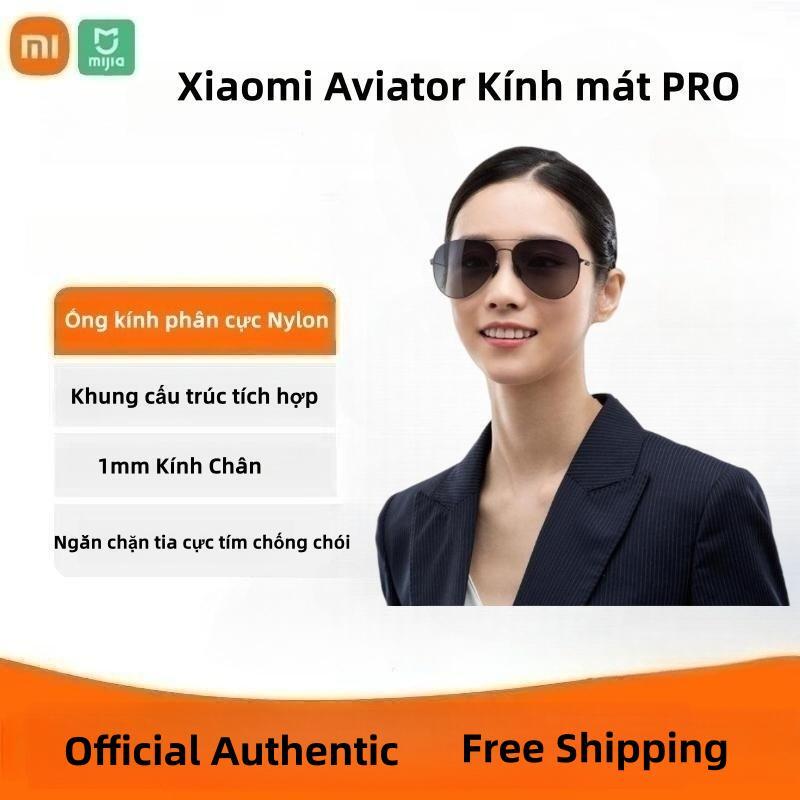 Xiaomi Aviator Kính mát Pro khối uv chống chói thép không gỉ siêu mỏng khung cho du lịch ngoài trời lái xe, quà tặng người đàn ông Phụ nữ