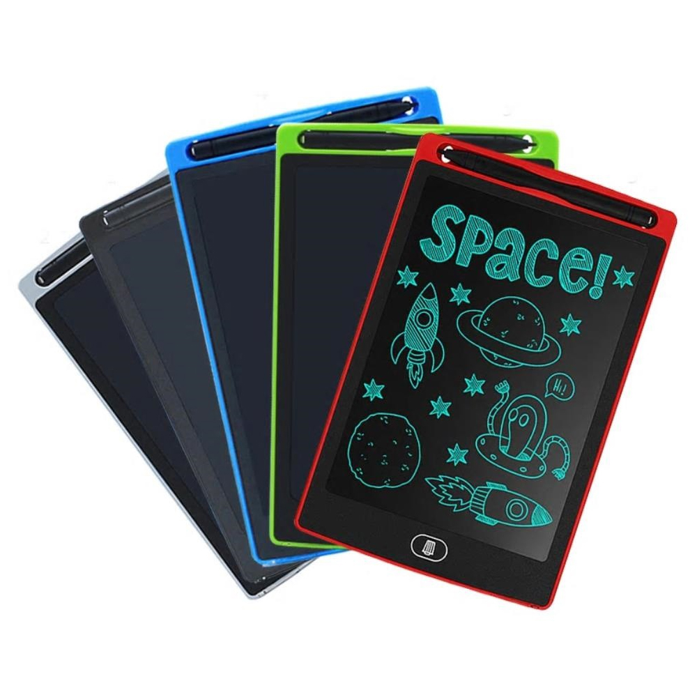 Bảng vẽ điện tử thông minh tự xóa màn hình LCD Đa sắc 8.5 inch cho bé Space Kids Đồ chơi giáo dục