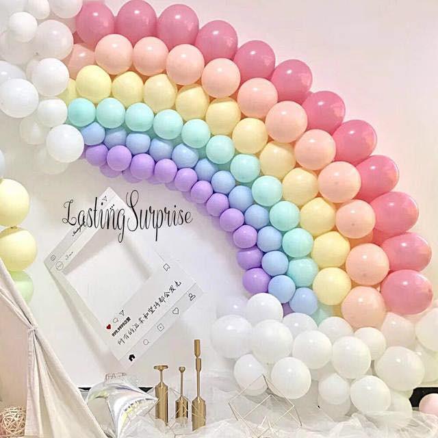 Set 10 bóng pastel size 10in siêu đẹp