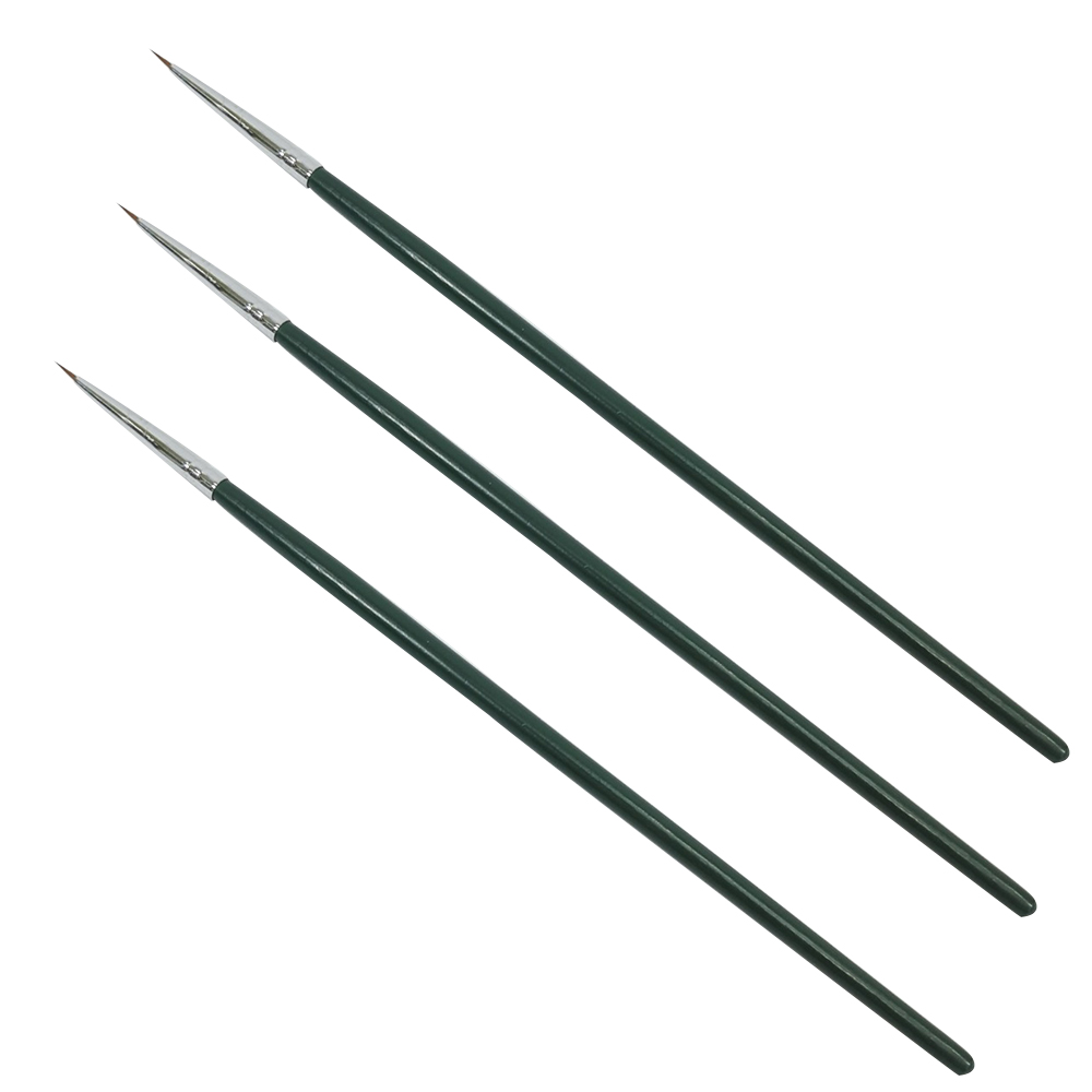 Cọ Nét Cán Xanh Vẽ Các Họa Tiết Nhỏ Và Tinh Tế, Cán Dễ Cầm Và Thao Tác, Chất Liệu Sợi Tổng Hợp Mềm Mịn, Hỗ Trợ làm Nhiều Kiểu Trang Trí Nail, Tạo Các Đường Kẻ Gọn Gàng