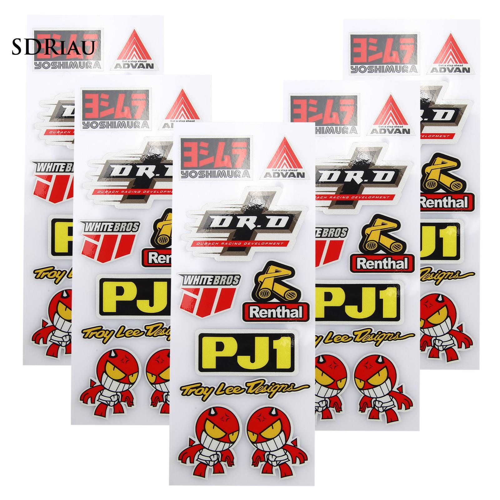 Sticker Dán Trang Trí Xe Hơi / Xe Máy / Xe Đạp