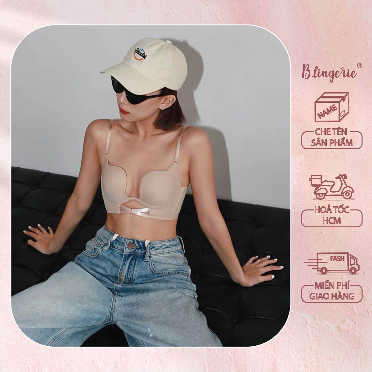 Áo Bra Nữ Cá Tính Quyến Rũ - B.Lingerie