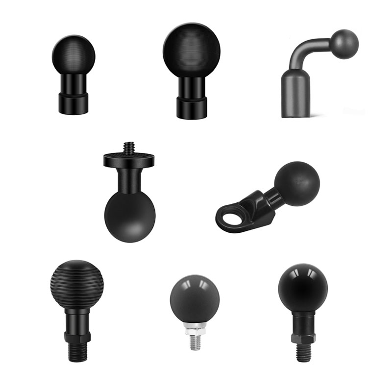 1 "Bóng Đầu Adapter M6 M8 M10 1/4" Ren Vít Cho Gắn Tay Lái Xe Máy Gương Đế Xe Đạp Đi Camera Hành Động các Bộ Phận