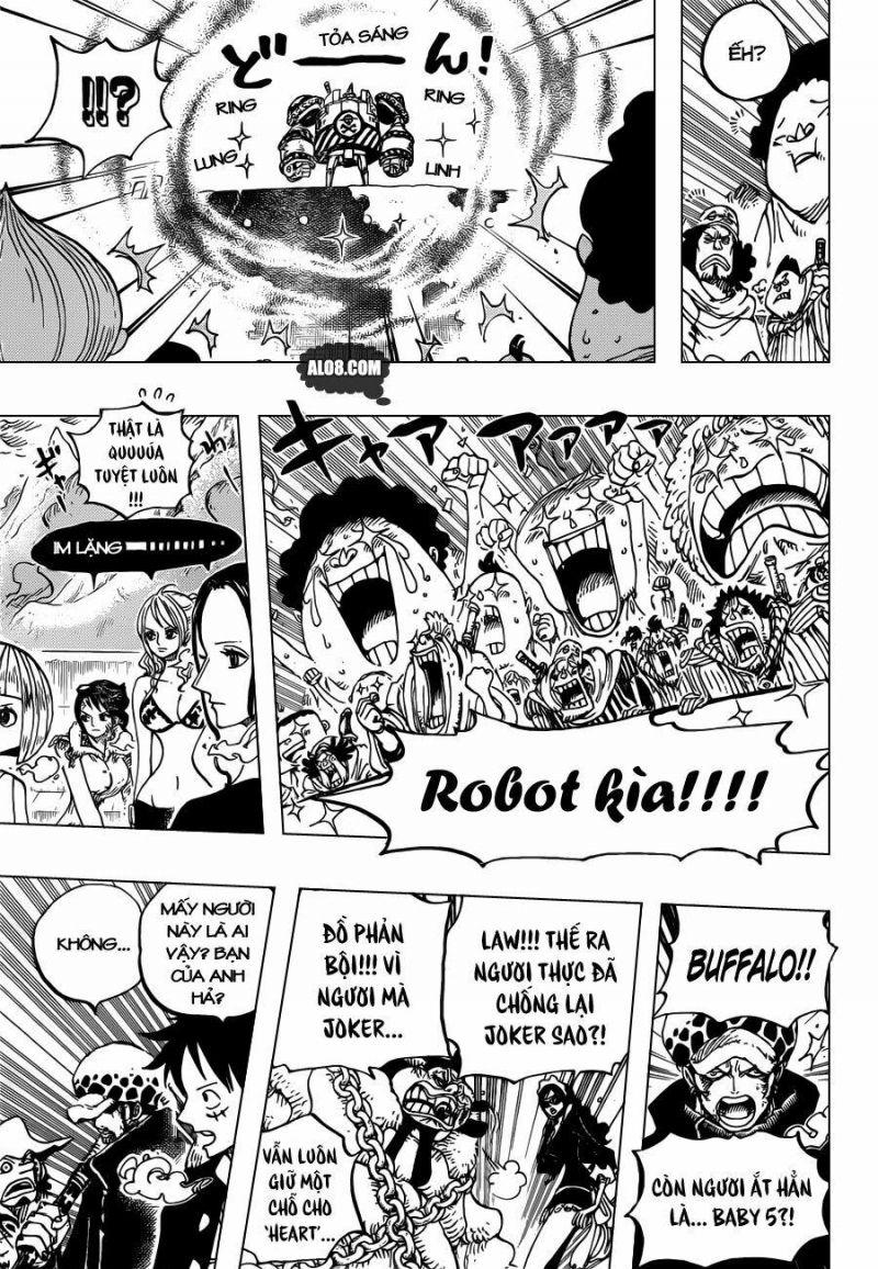 đảo hải tặc - one piece chapter 695 8