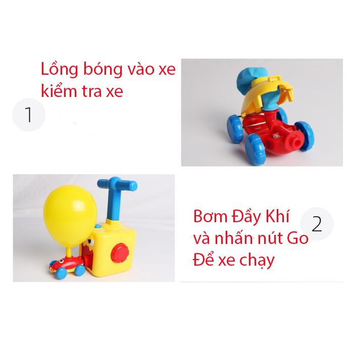 Bơm Bóng Bay- Đồ Chơi Xe Hơi Bóng Bay