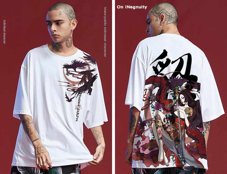 Áo thun Sexy Demon Slayer T-Shirt Unisex nam nữ cực chất