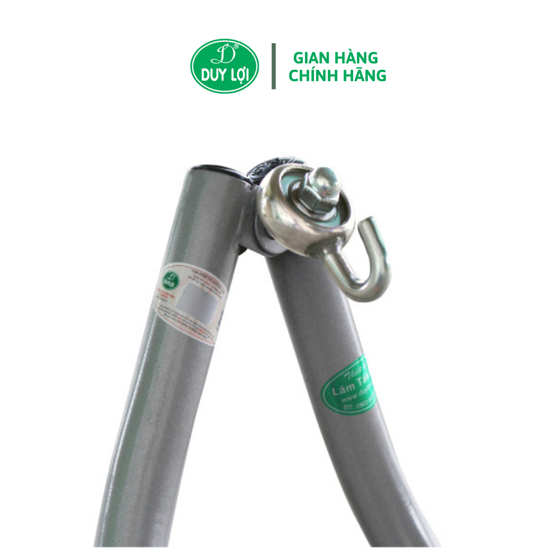 VÕNG XẾP DUY LỢI KHUNG THÉP - CỠ NHỎ - DÀNH CHO NGƯỜI 1m55