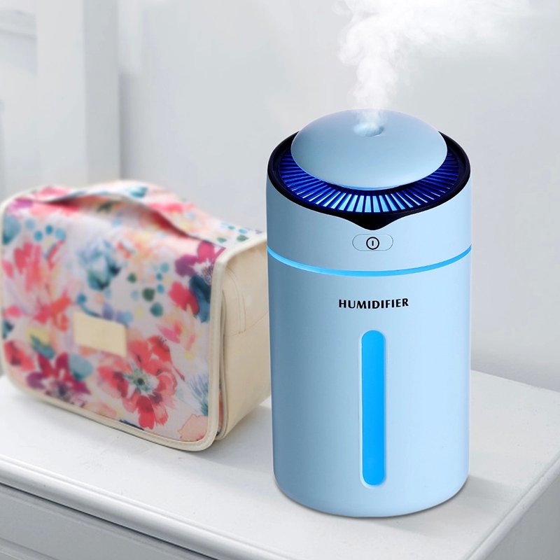 Máy xông tinh dầu, máy phun sương tạo hơi ẩm cao cấp dùng trong xe ô tô , văn phòng và nhà ở  Ldk.ai HUMIDIFIER- Hàng Chính Hãng