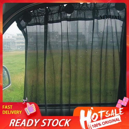 1 Cặp Rèm Cửa Sổ Xe Hơi Chống Nắng Có Giác Hút