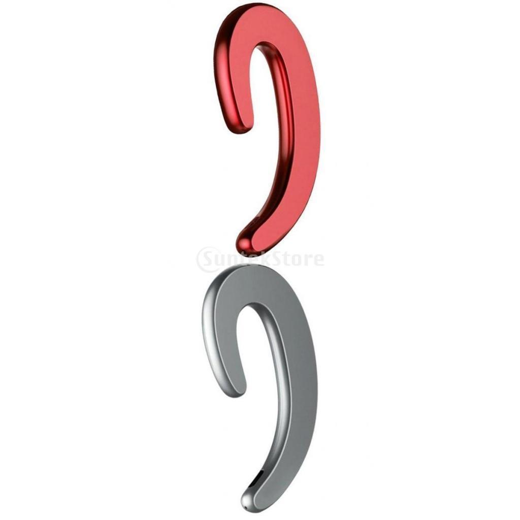 2 Pieces Bluetooth Bone Conduction Headphones Wireless Earphone Headset Mic