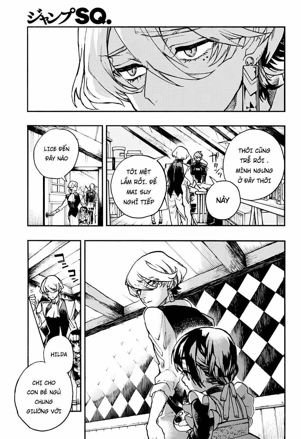 bức họa đẫm máu của phù thủy chapter 16.1 10