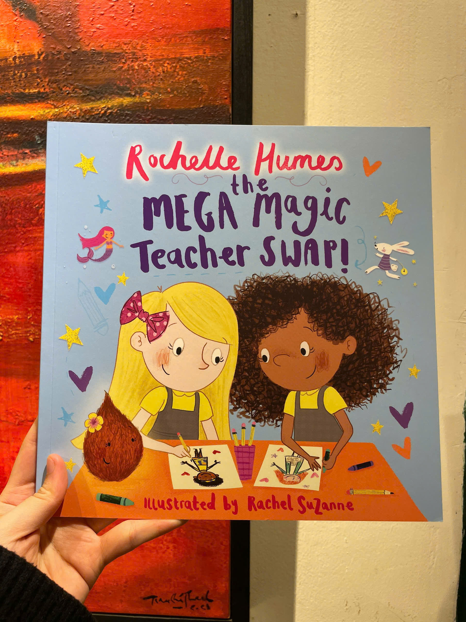 Sách - The Mega Magic Teacher Swap by Rochelle Humes - Picture Books