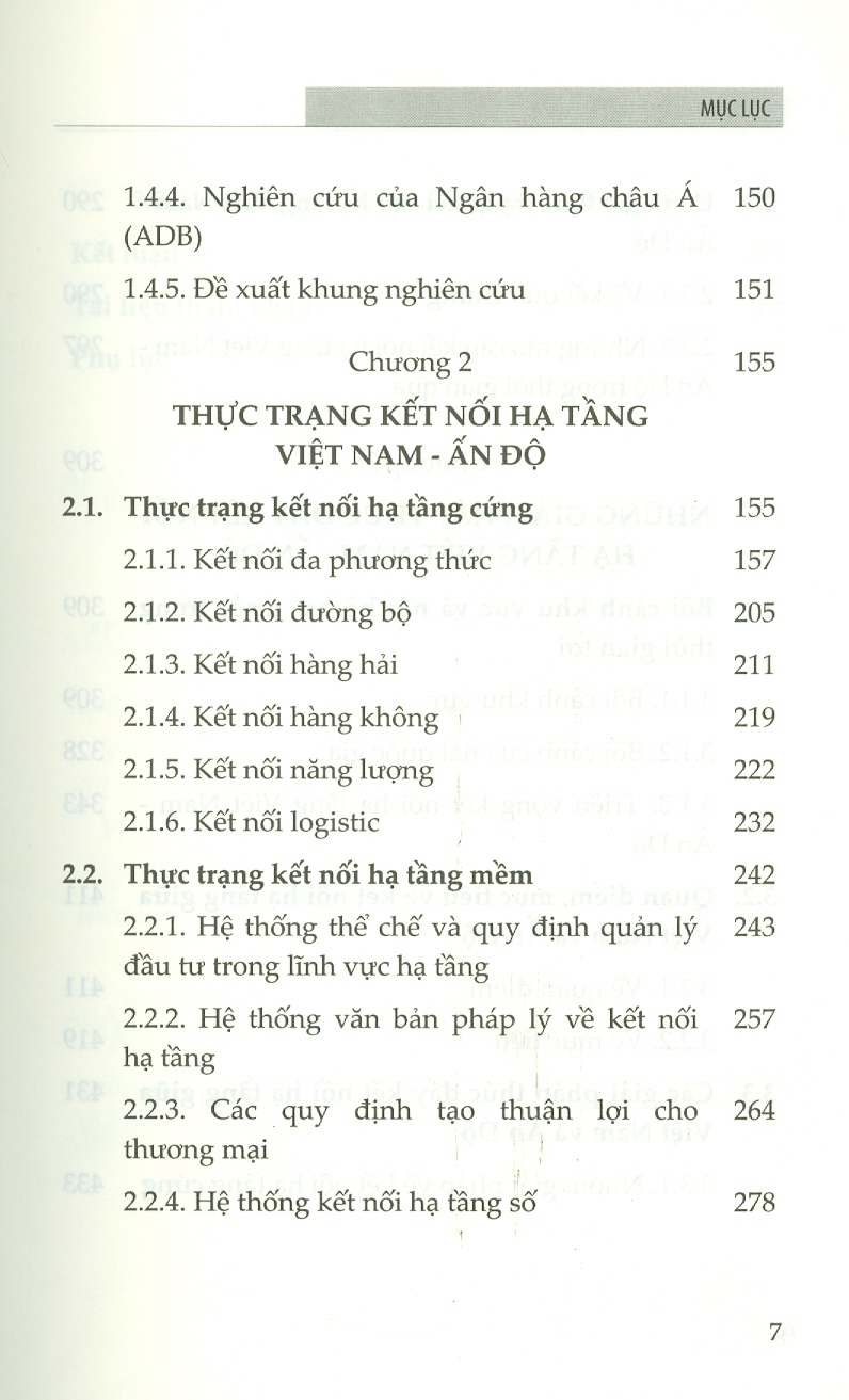 Kết Nối Hạ Tầng VIỆT NAM - ẤN ĐỘ (Sách chuyên khảo)