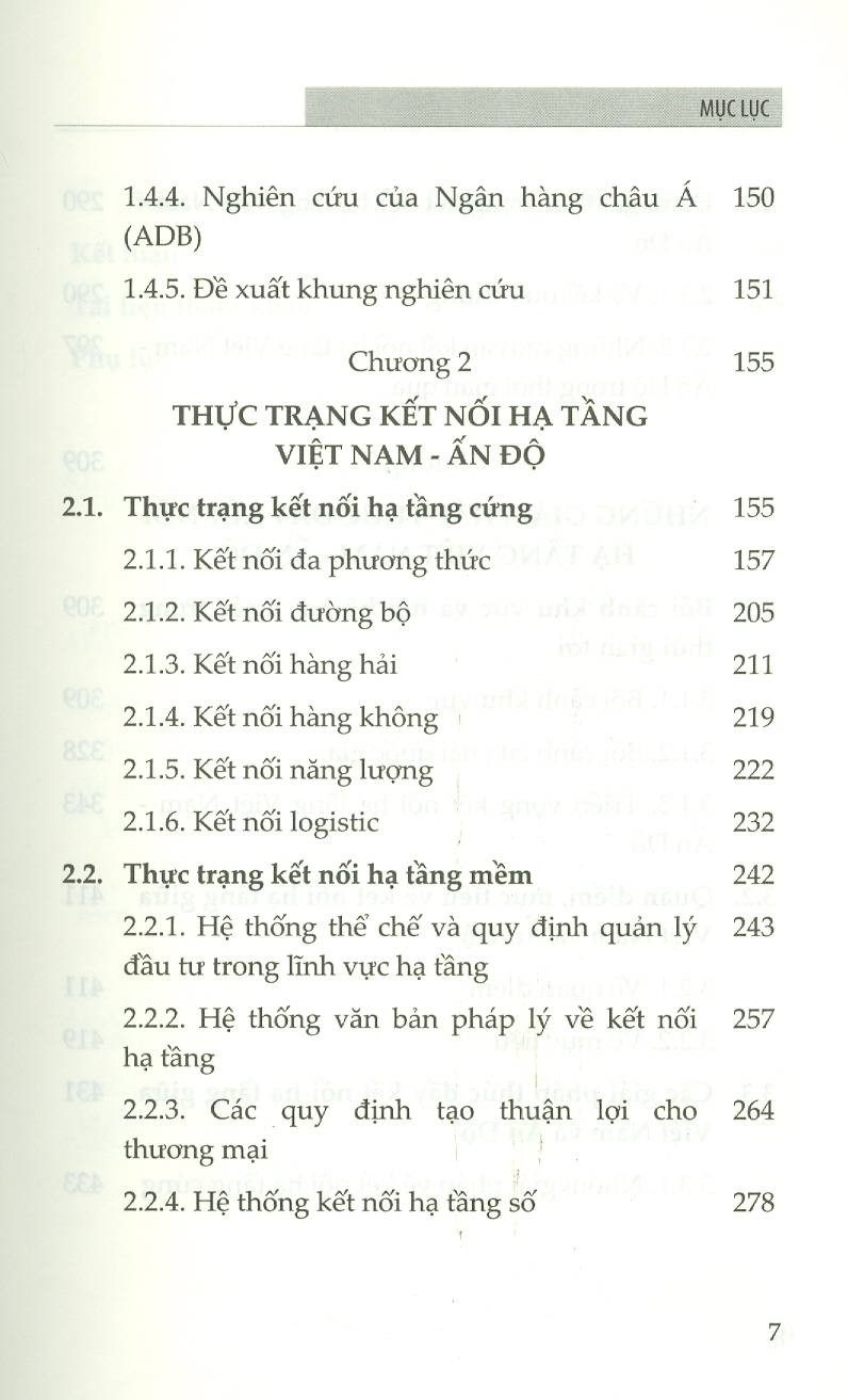 Kết Nối Hạ Tầng VIỆT NAM - ẤN ĐỘ (Sách chuyên khảo)