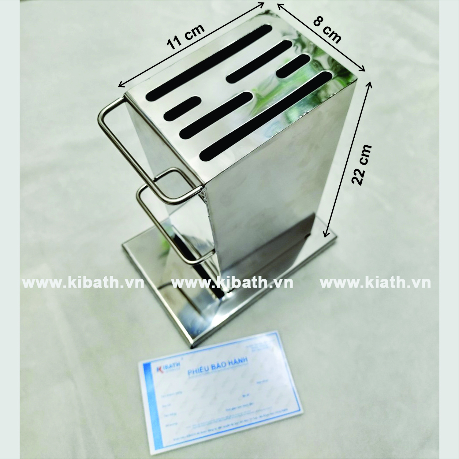 Kệ Để Dao Kibath Inox SUS 304, KB-804