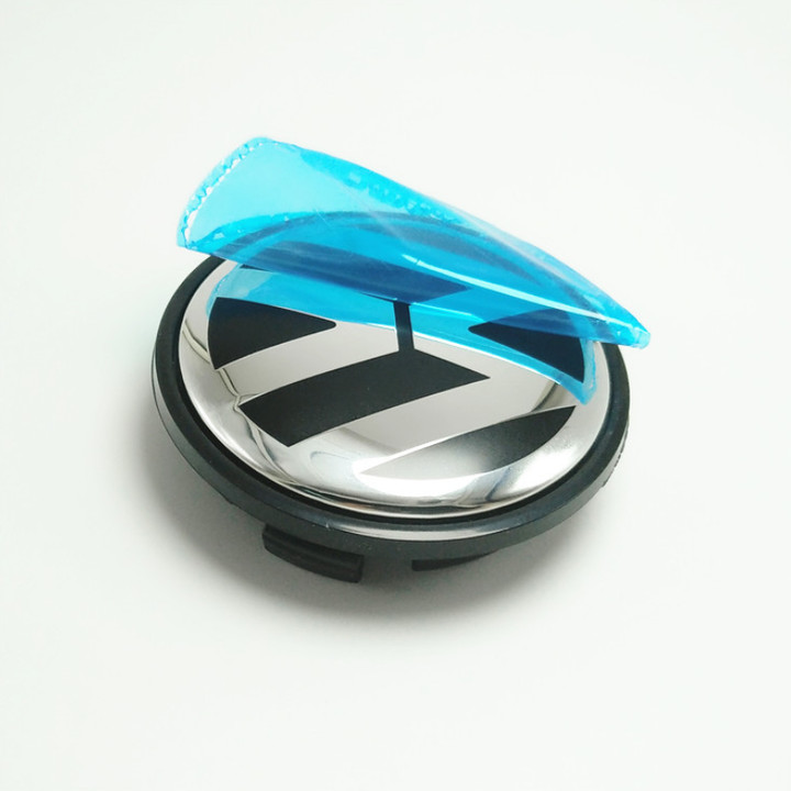 Logo chụp mâm, ốp lazang dùng cho xe ô tô Volkswagen