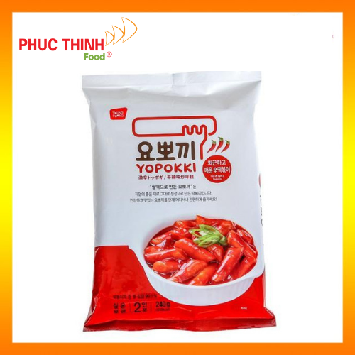 Bánh gạo Hàn Quốc YOPOKKI vị Siêu cay gói 240g