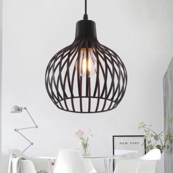 Đèn thả,đèn trang trí,đèn quán cafe,đèn nhà hàng,đèn thả lồng hình củ tỏi, đèn decor quán bar, đèn trần DT HQ