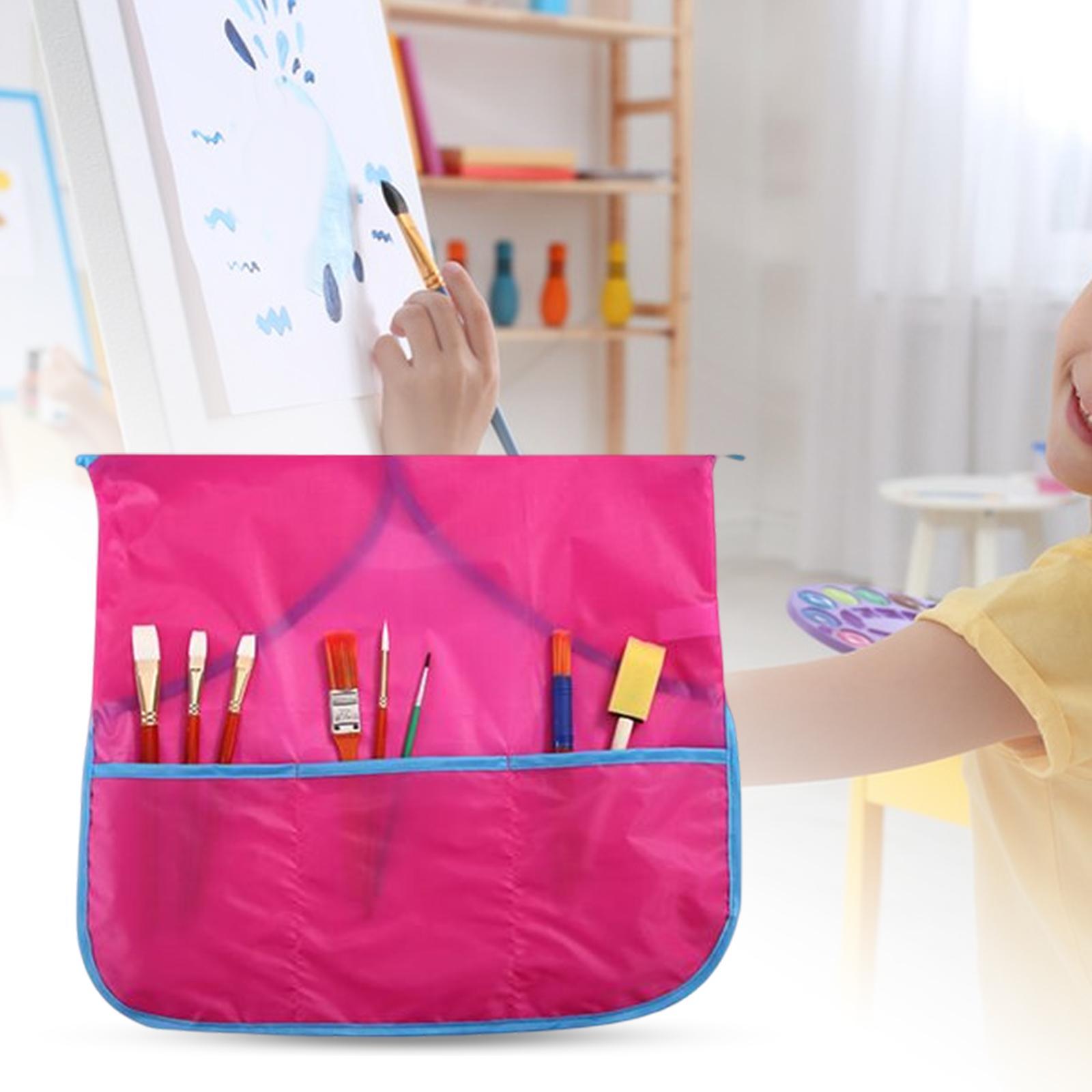 Children Baking Eating Smock Kids Smock Art Painting Apron for Girls Boys Infant