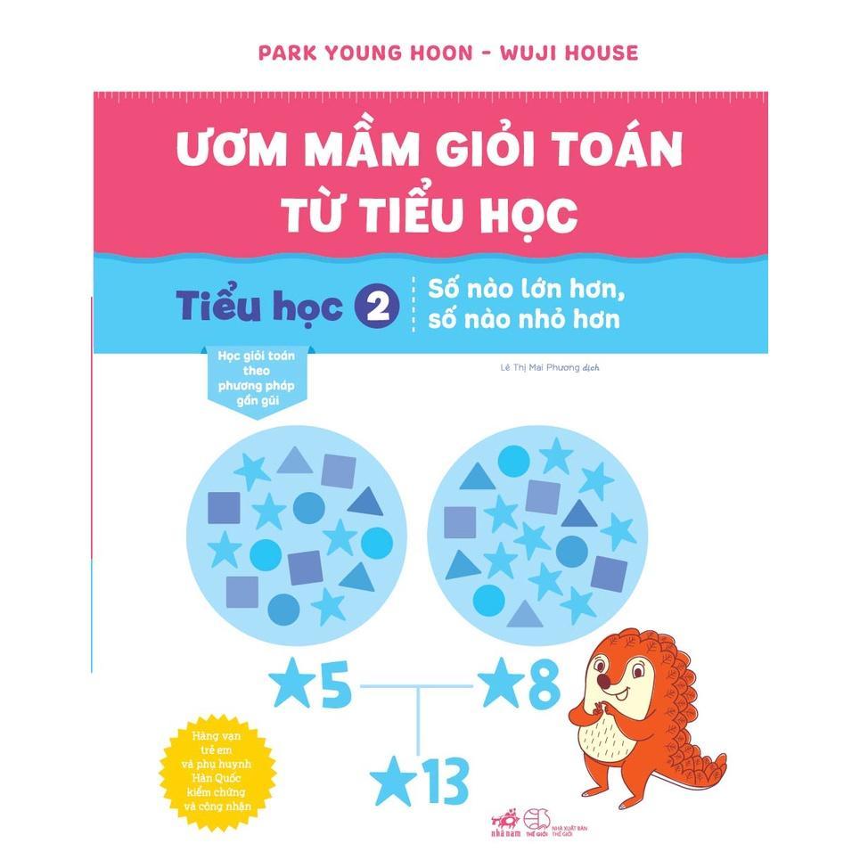 Bộ Ươm mầm giỏi toán từ tiểu học (Trọn bộ 06 cuốn) -  Bản Quyền