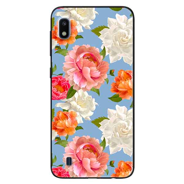 Ốp lưng in cho Samsung A10 Mẫu Hoa Đa Sắc