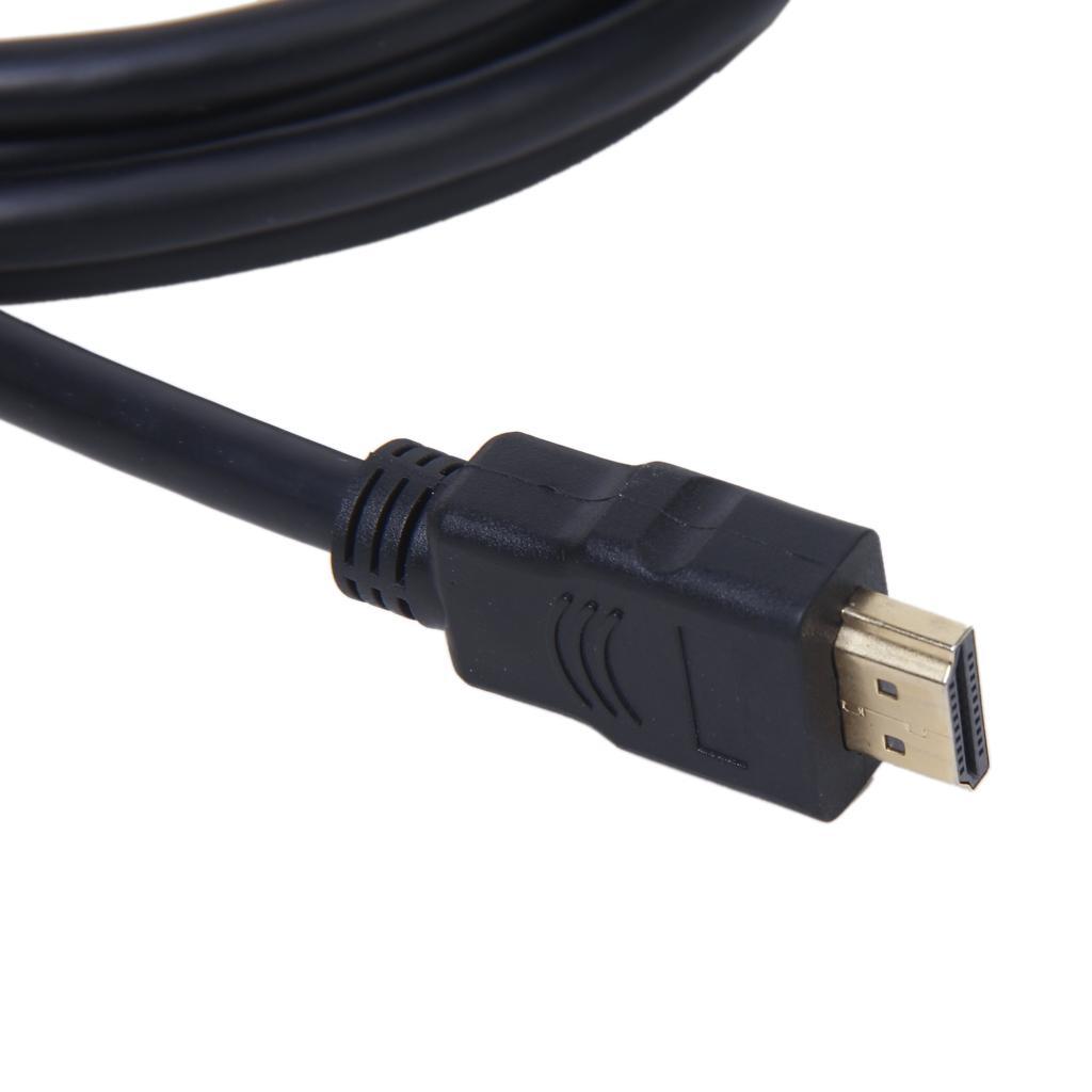 6ft Display Port To HDMI Male Cable For PC HDTV - Black