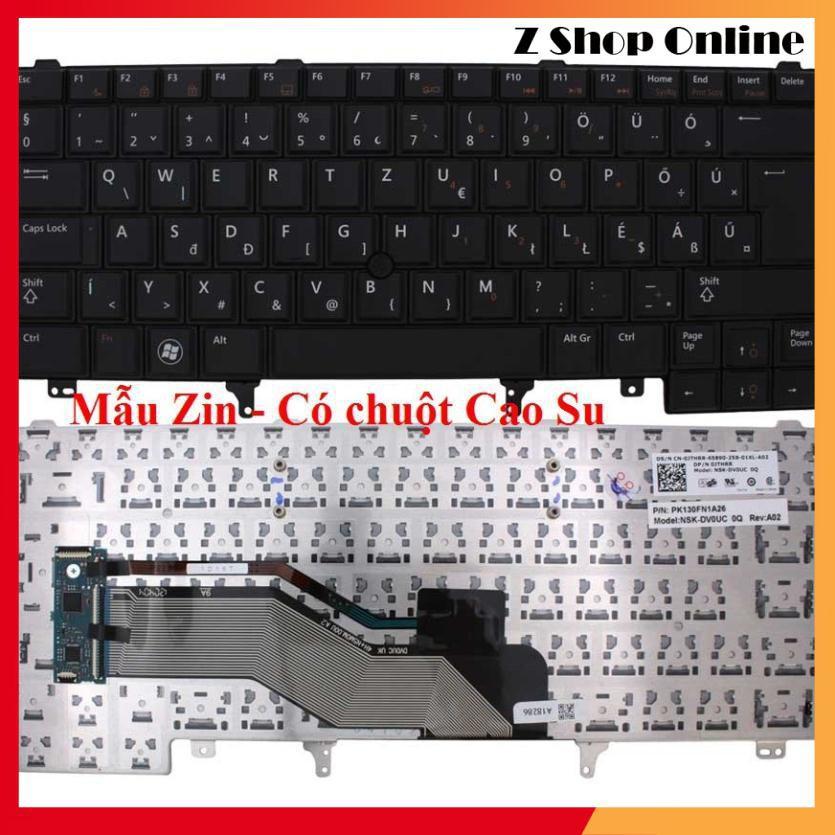 Bàn phím laptop Dell E6420 5420 E6320 E6330 E6430 latitude BH 6 Tháng