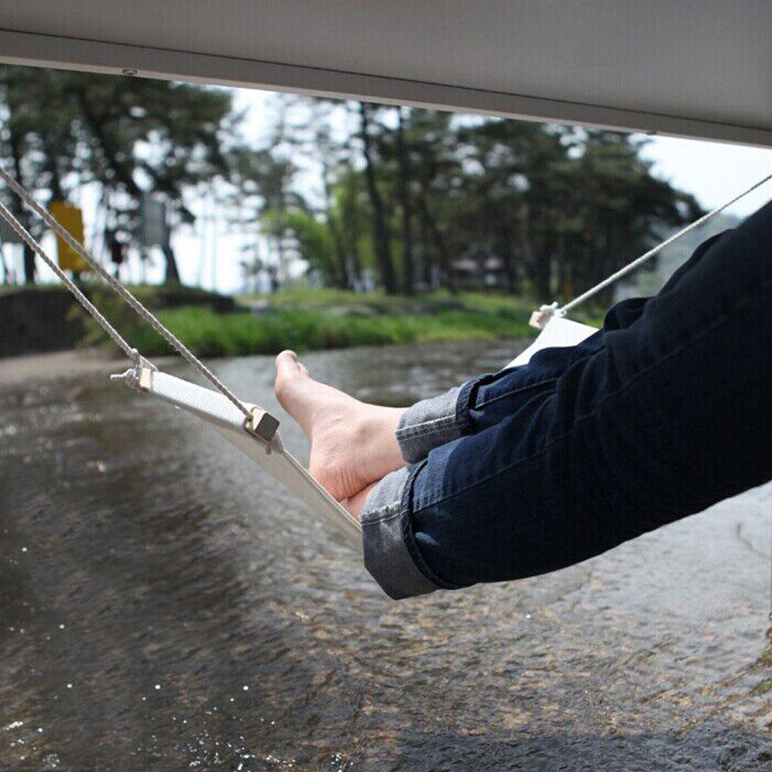 Giày Lười Giản Dị Để Bàn Còn Lại Chân Đưa Chân Chân Đầm Xòe Chân Giải Trí Nhà Chân Bàn Chân Võng Sáng Tạo Đơn Giản Chân võng