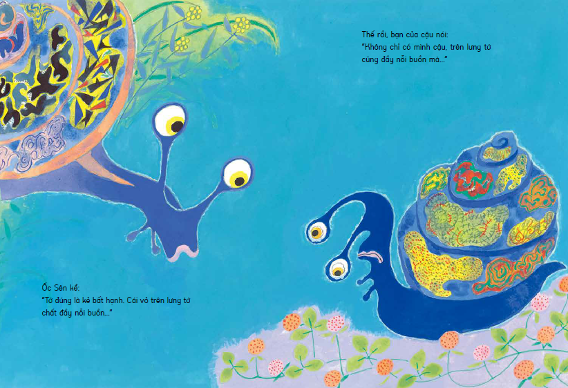 Sách - Tranh Truyện Ehon Nhật Bản - Nỗi Buồn Ốc Sên (Tái Bản 2023)