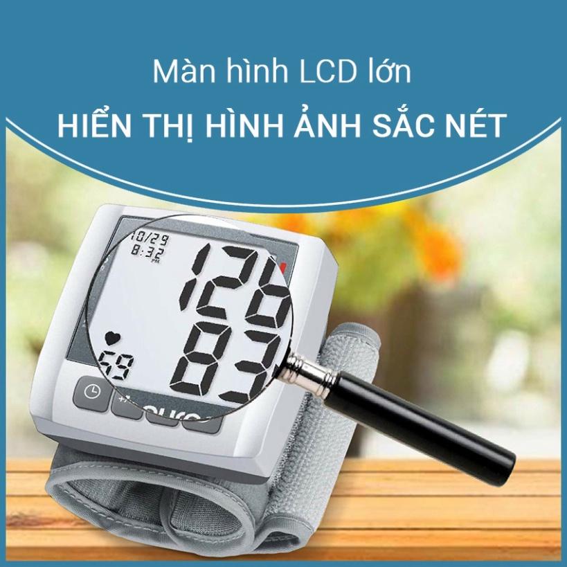 Máy Đo Huyết Áp Cổ Tay Beurer BC30 - Theo Dõi Thông Số Huyết Áp, Nhịp Tim - Thông Số Chính Xác