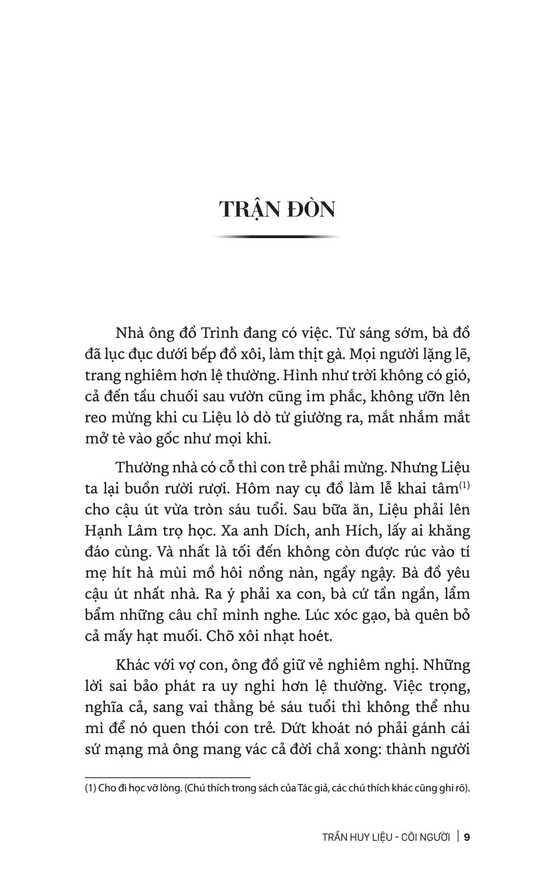 Trần Huy Liệu - Cõi Người