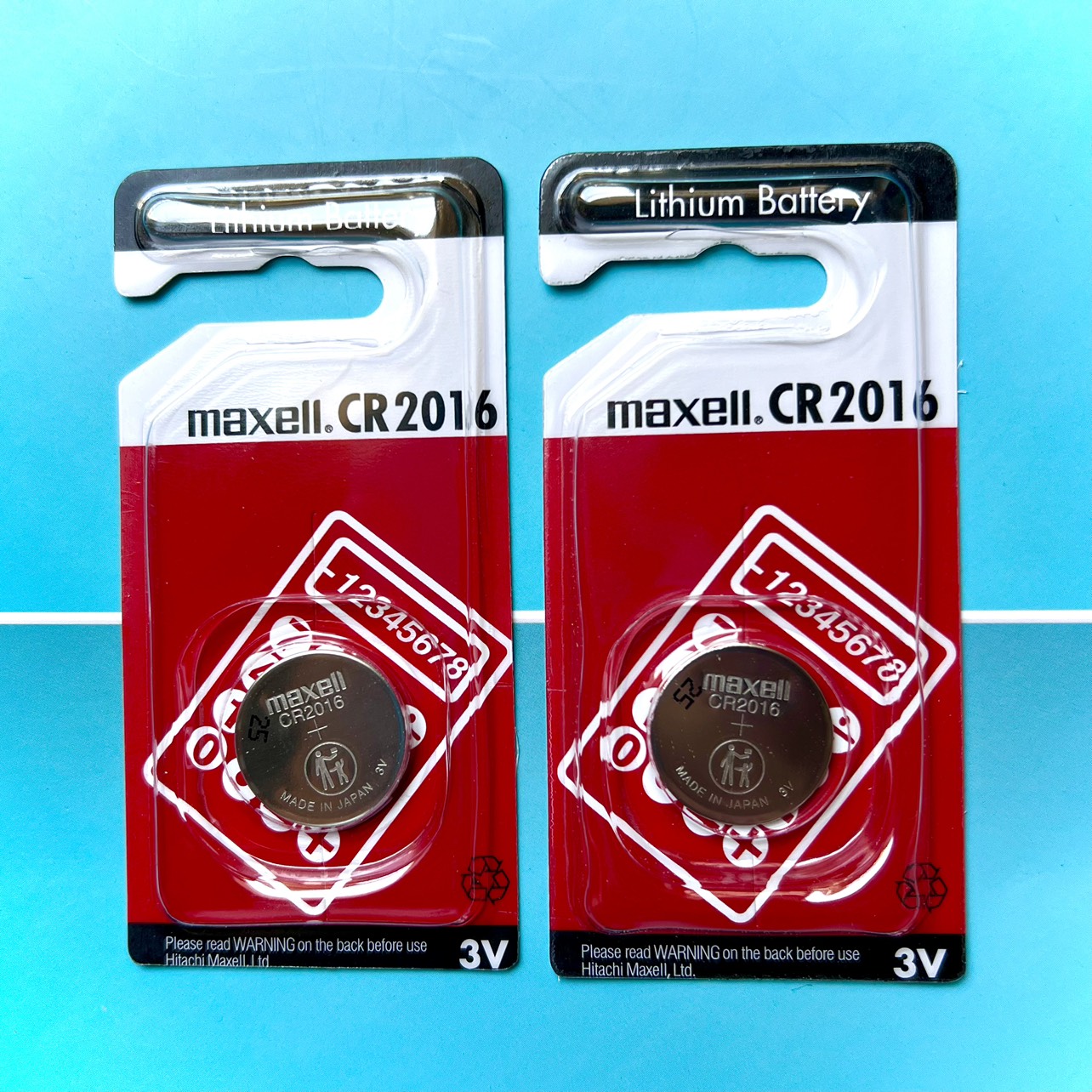 Pin Maxell CR2016 Lithium 3V Cao Cấp Made In Japan Date 2031