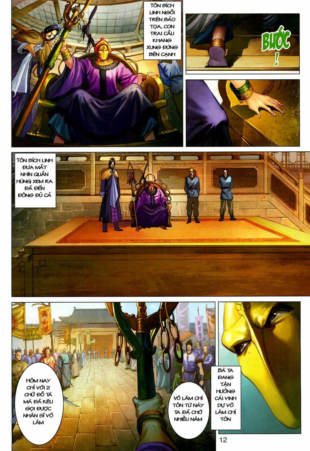 thần chưởng long kiếm phi chapter 12 12