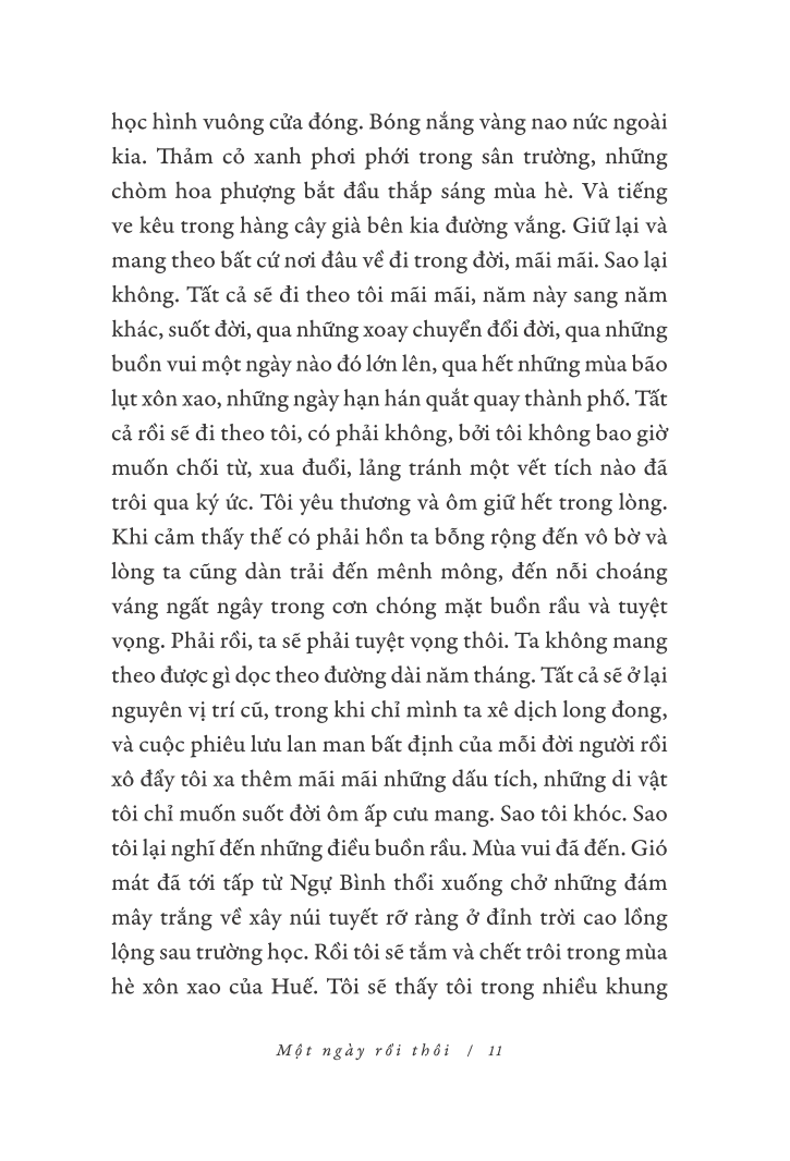 Sách Một Ngày Rồi Thôi