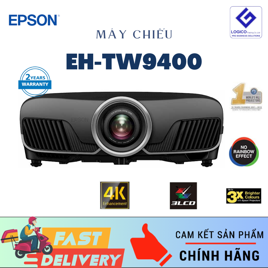 Máy chiếu phim 4K Epson EH-TW9400 - Hàng chính hãng