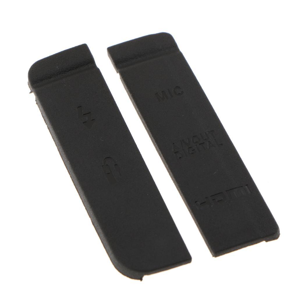 USB AV Bottom Interface Cover for Canon 7D Rubber Lid Camera Part