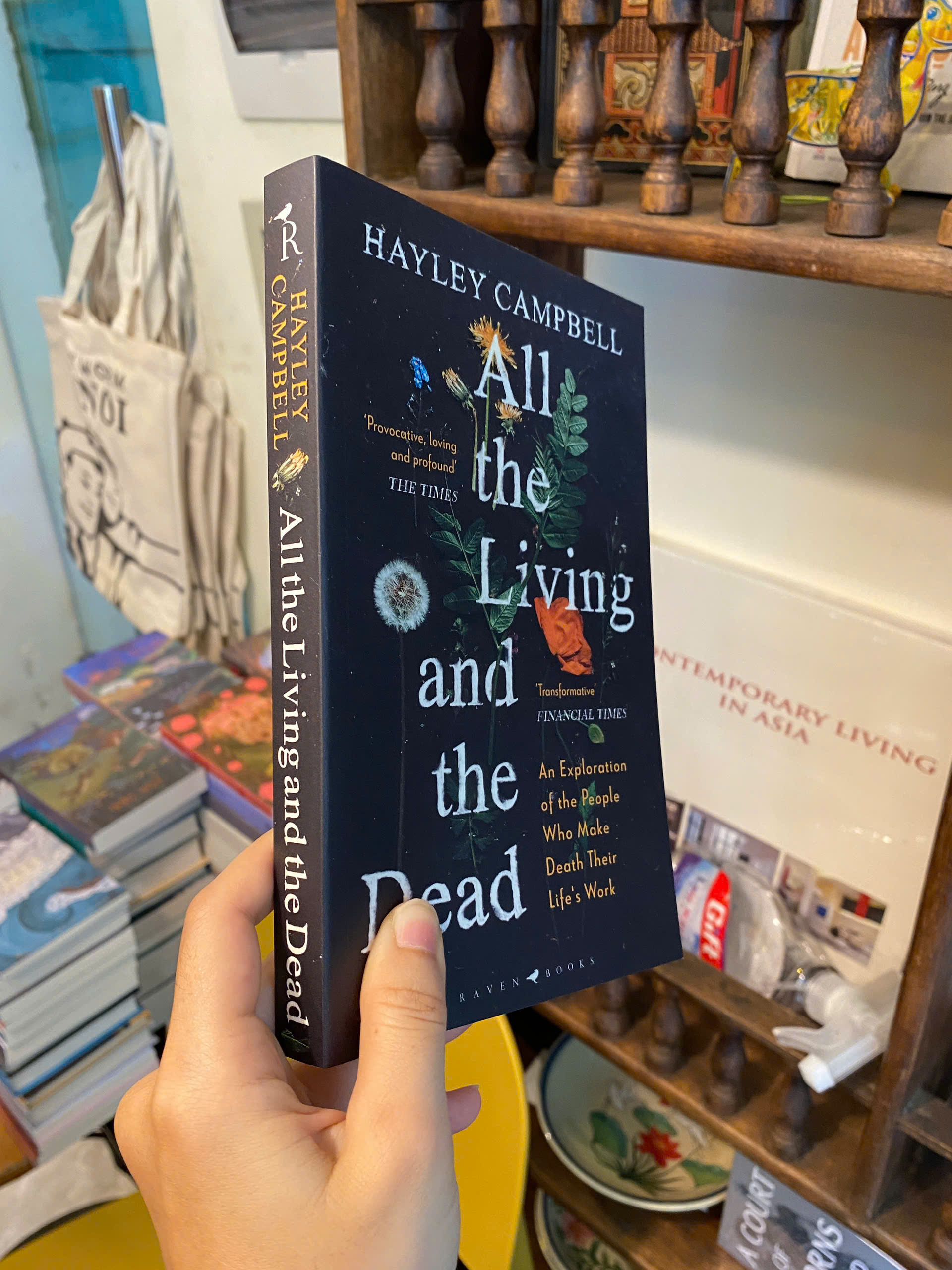 Sách - All the Living and the Dead by Hayley Campbell | English Science Book - Sách ngoại văn