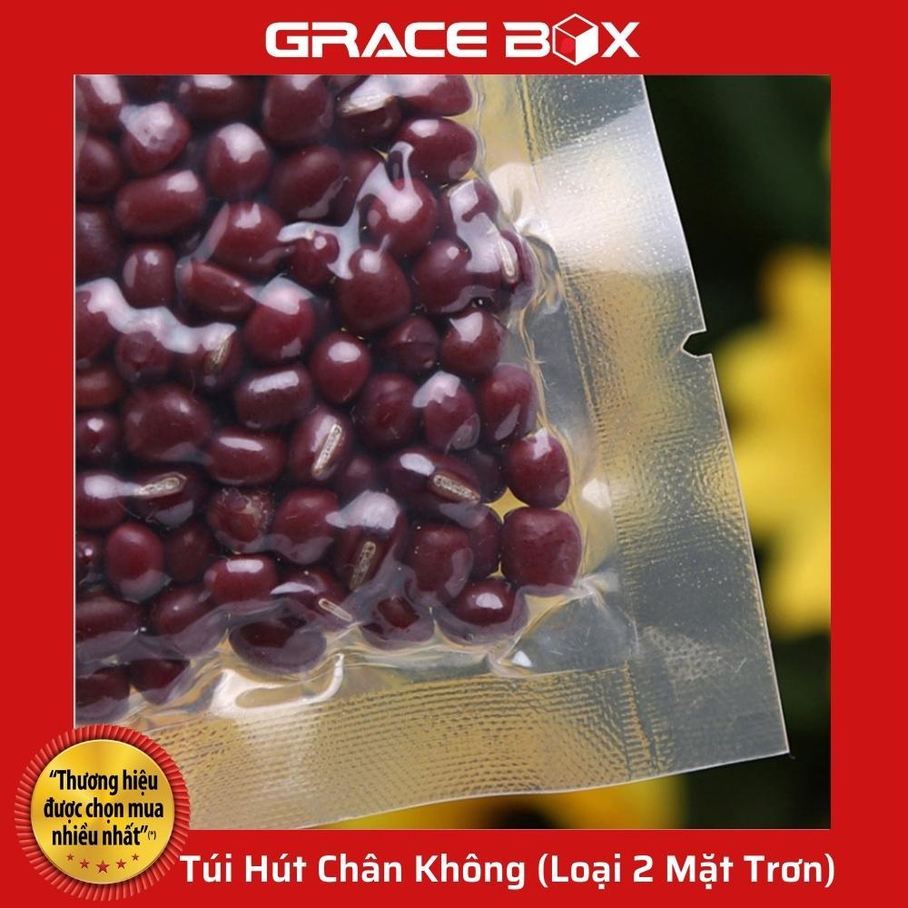 {Giá Sỉ} 1Kg Túi Hút Chân Không Thực Phẩm Hai Mặt Trơn - Siêu Thị Bao Bì Grace Box