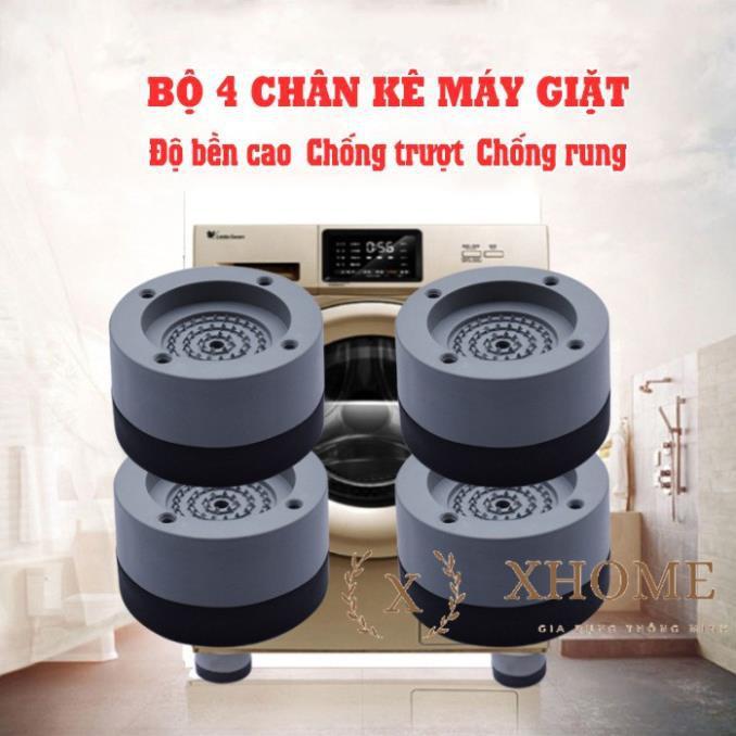 chân máy giặt ,tủ lạnh cao cấp chống rung lắc (bộ 4 chân) rẻ nhất chân tủ lạnh kệ máy giặt kệ tủ lạnh kệ