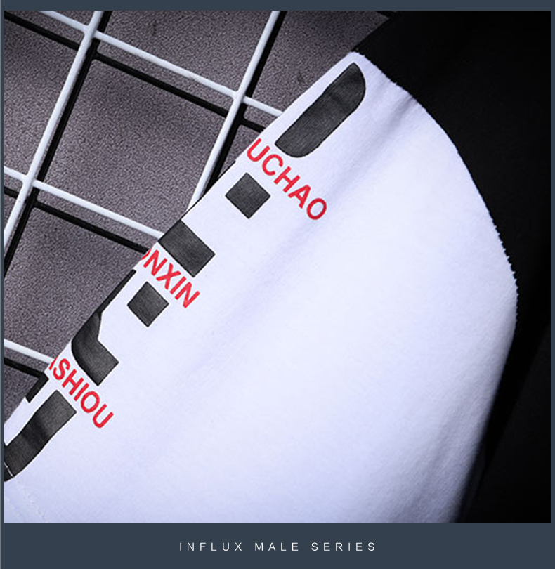 Áo Thun Ngắn Tay Form Rộng Phong Cách Năng Động Trẻ Trung Dành Cho Nam 2 Màu