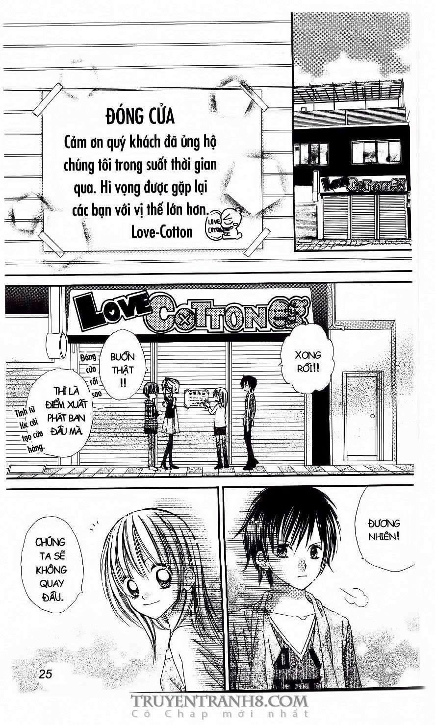 tiệm thời trang, love cotton chapter 13 22