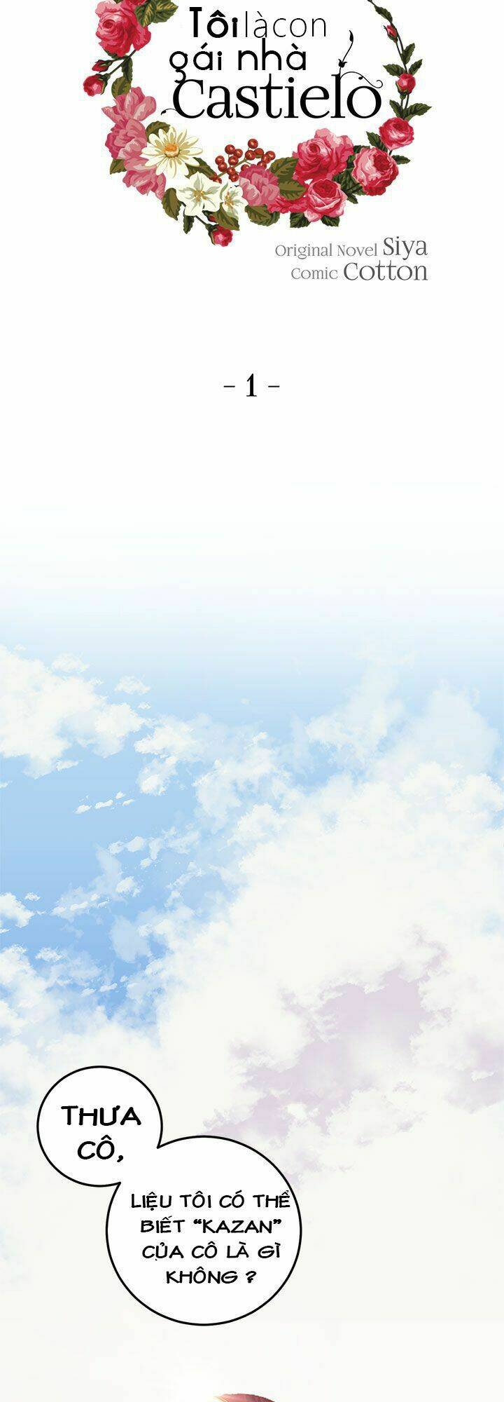 tôi là con gái nhà castiello chapter 1 8